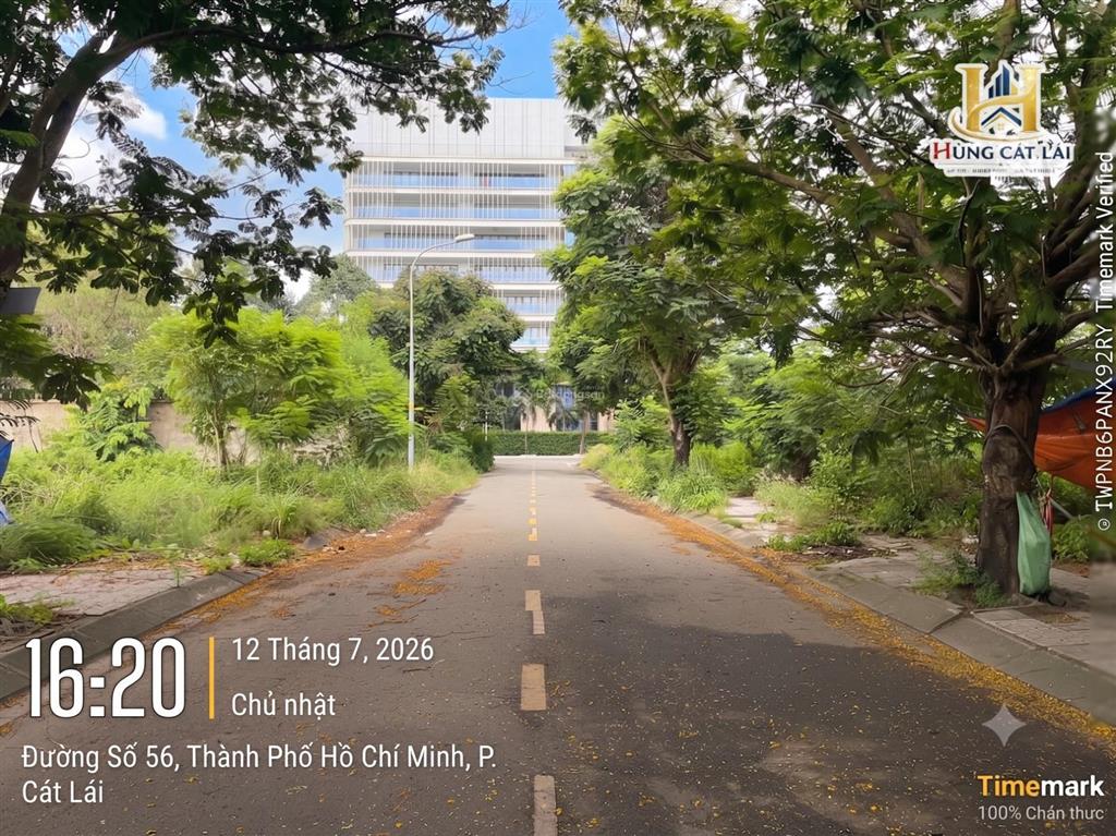 Bán lô sổ đỏ 2 mt đường liên cảng rộng 60m và 12m, khu c4  05, 6x20m (120m2), giá chỉ 77 triệu/m2.