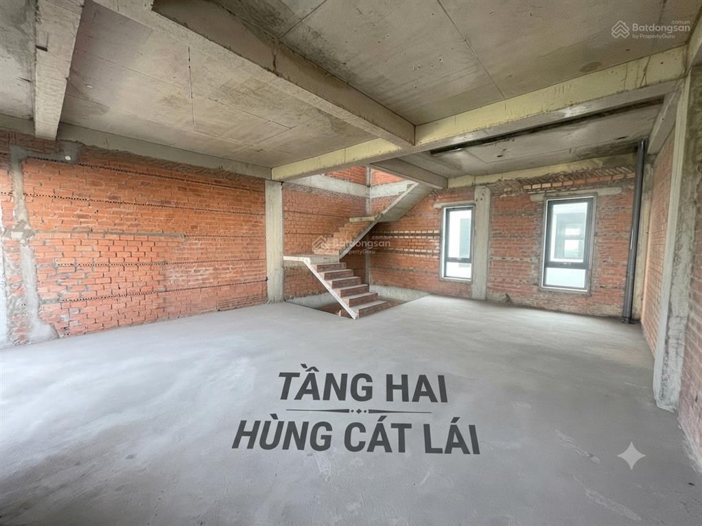 Bán nhà phố lavila 2 cát lái  dt 119m2  1 trệt 3 lầu  sân đậu 2 ô tô  nhà thô  giá 12 tỷ