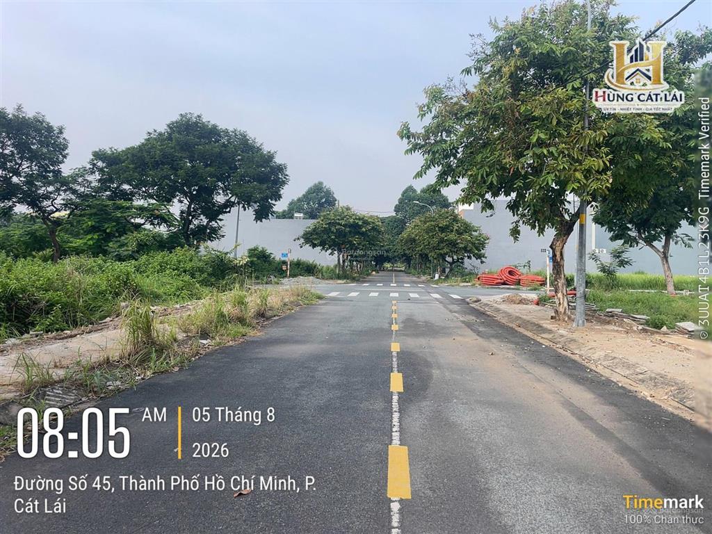 Bán đất sổ đỏ cát lái, dt 5x18m (90m2), đường thông 12m, hướng đông nam, gần trường umt, giá 6.4 tỷ