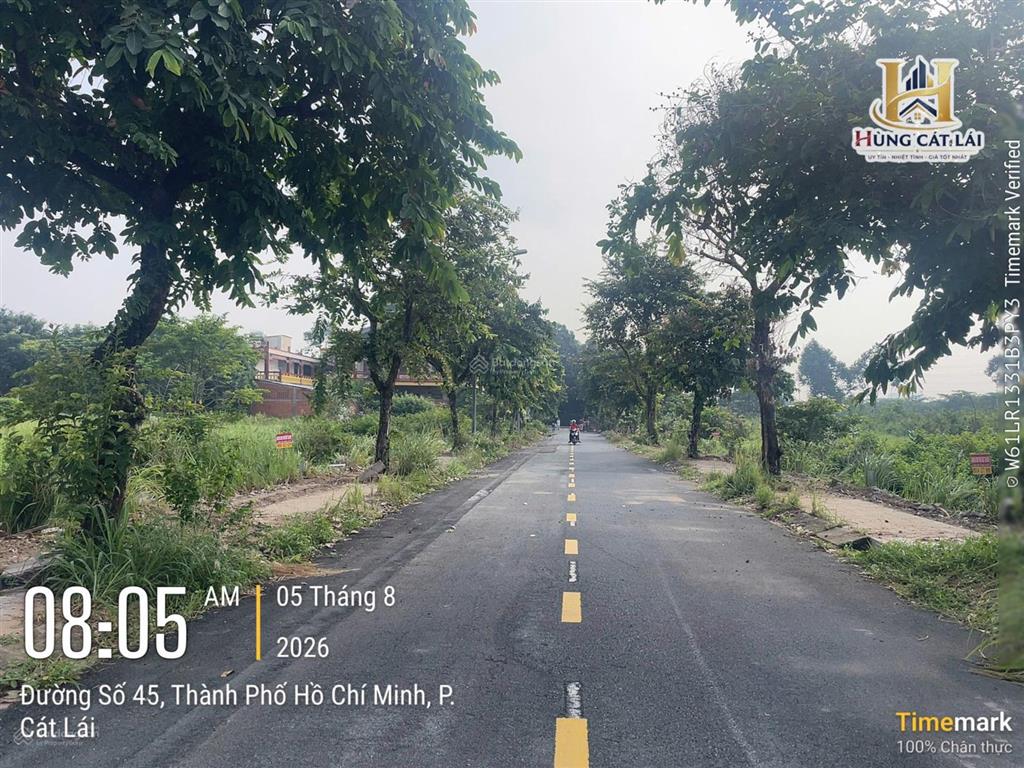 Bán đất sổ đỏ cát lái, dt 5x18m (90m2), đường thông 12m, hướng đông nam, gần trường umt, giá 6.4 tỷ