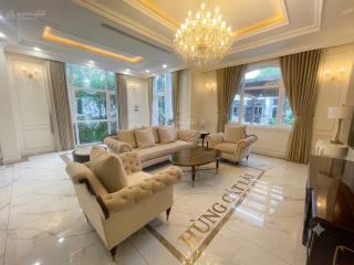 Bán biệt thự song lập sol villas cát lái  nội thất xa xỉ  dt 220m2  1 trệt 2 lầu áp mái  35 tỷ