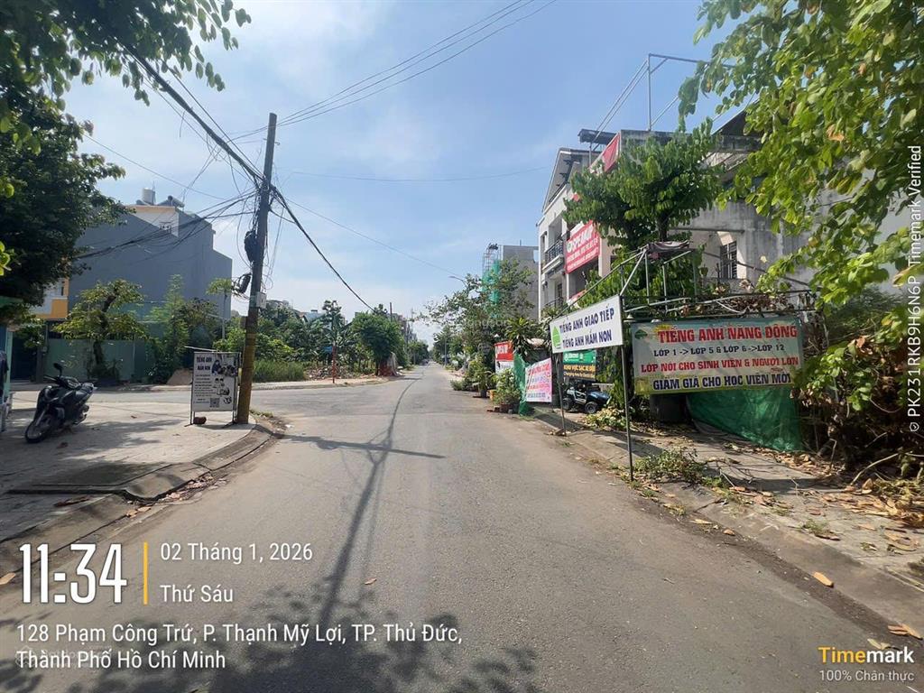 Bán đất khu dân cư số 1 phường thạnh mỹ lợi q.2 cũ