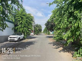 Bán đất diện tích 5x17.5 gia 11tỷ8 khu dân cư số 1 phường thạnh mỹ lợi q. 2 cũ