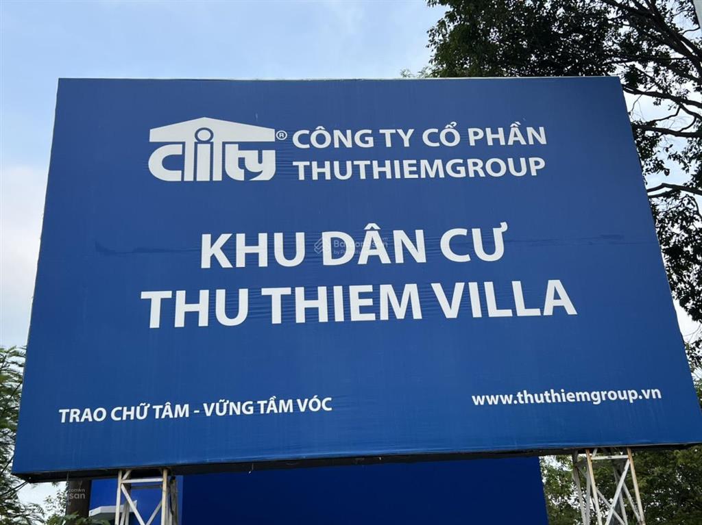 Bán đất kdc thủ thiêm villa diện tích 8x23 giá tốt  0913 045 ***