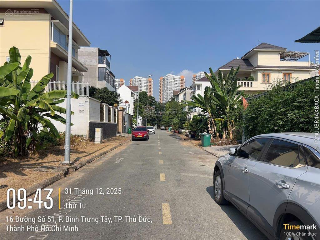 Bán đất biệt thự song lâp dt 11x21.5 dư án thế kỷ 21 ngay trung tâm hành chính thủ đức cũ