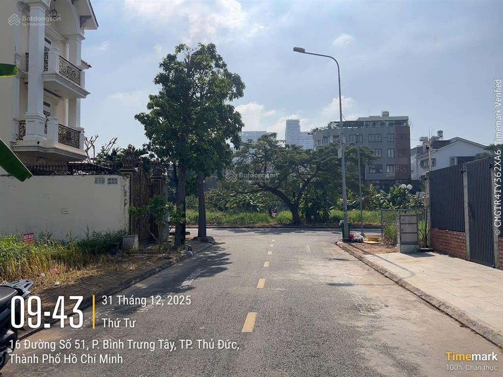 Bán đất biệt thự song lâp dt 11x21.5 dư án thế kỷ 21 ngay trung tâm hành chính thủ đức cũ