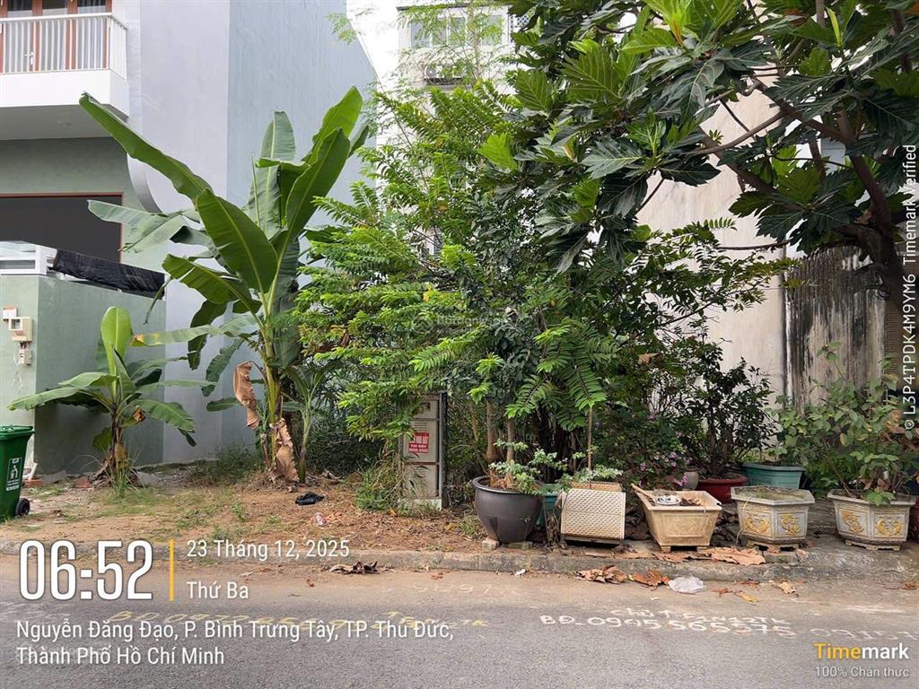 Bán đất diện tích 5x20.5 sát sông dự án thế kỷ 21 trung tâm hành chính q. 2 cũ