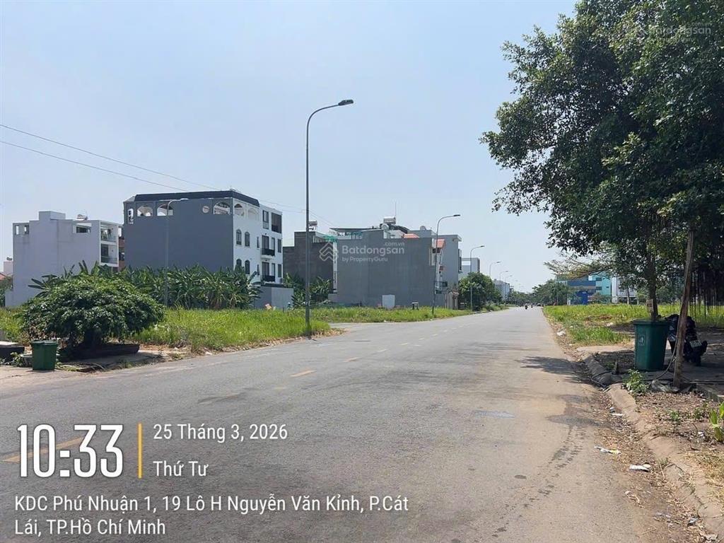 Bán đất lô góc hai mặt tiền dự án phú nhuận phường thạnh mỹ lợi q.2 cũ