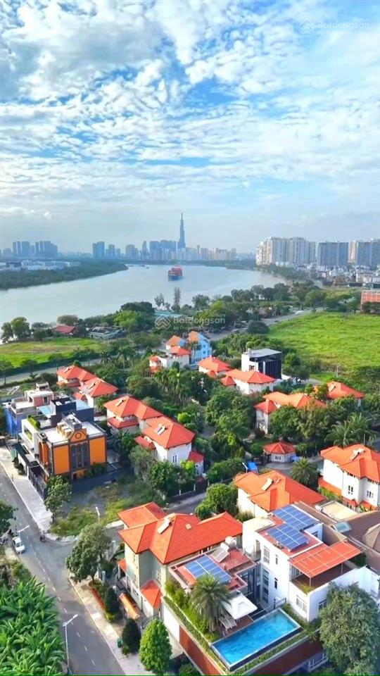 Bán đất mặt tiền đường vũ phương đề rộng 20m dự án thủ thiêm villa