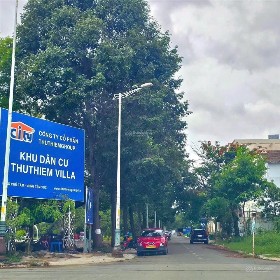 Bán đất lô góc 2 mặt tiền đường dự án thủ thiêm villa, phường thạnh mỹ lợi, q2