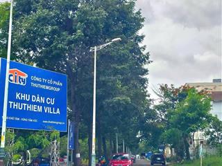 Bán đất lô góc 2 mặt tiền đường dự án thủ thiêm villa, phường thạnh mỹ lợi, q2