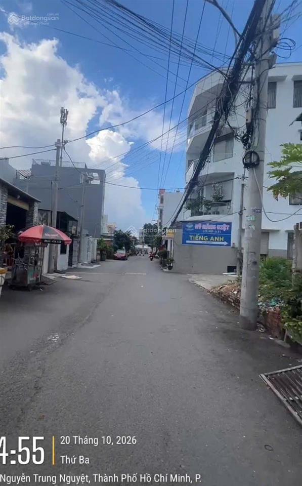Bán đất mặt tiền đường nguyễn trung nguyệt, phường bình trưng đông, quận 2 cũ,