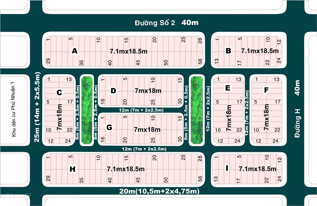 Bán đất nền dự án phú nhuận 1, p. thạnh mỹ lợi, quận 2, tp. hồ chí minh
