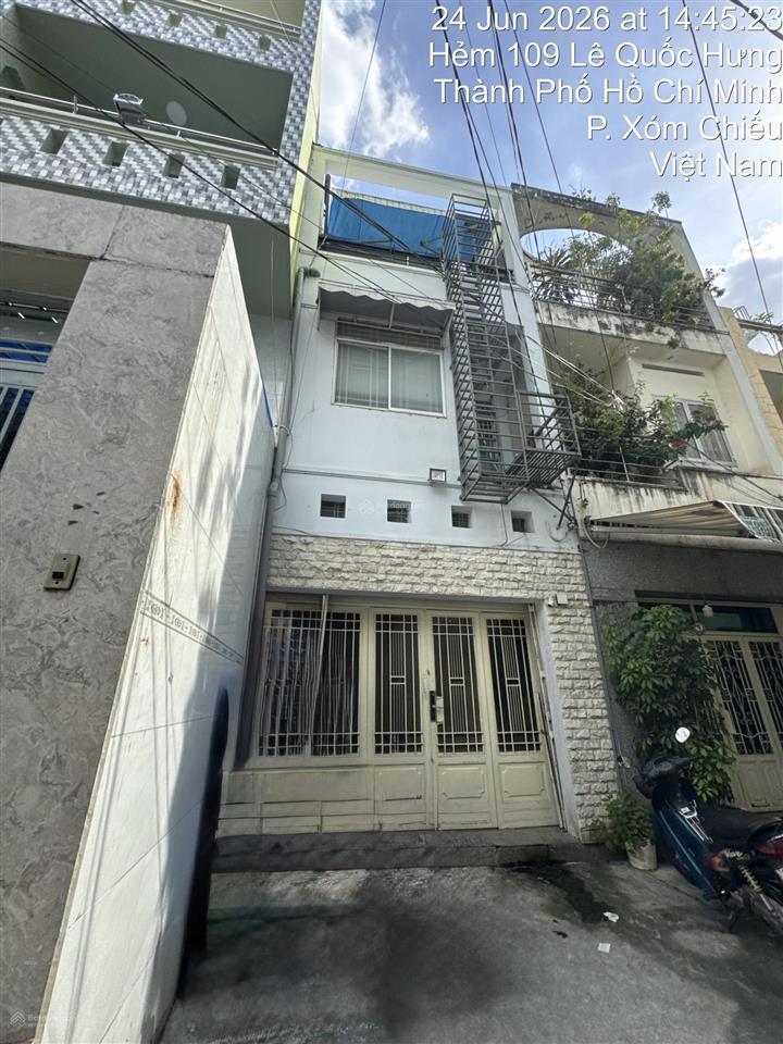 Bán nhà hẻm xe hơi lê quốc hưng