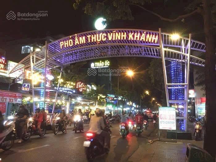 Bán nhà 2 mặt tiền trước sau vĩnh khánh sầm uất