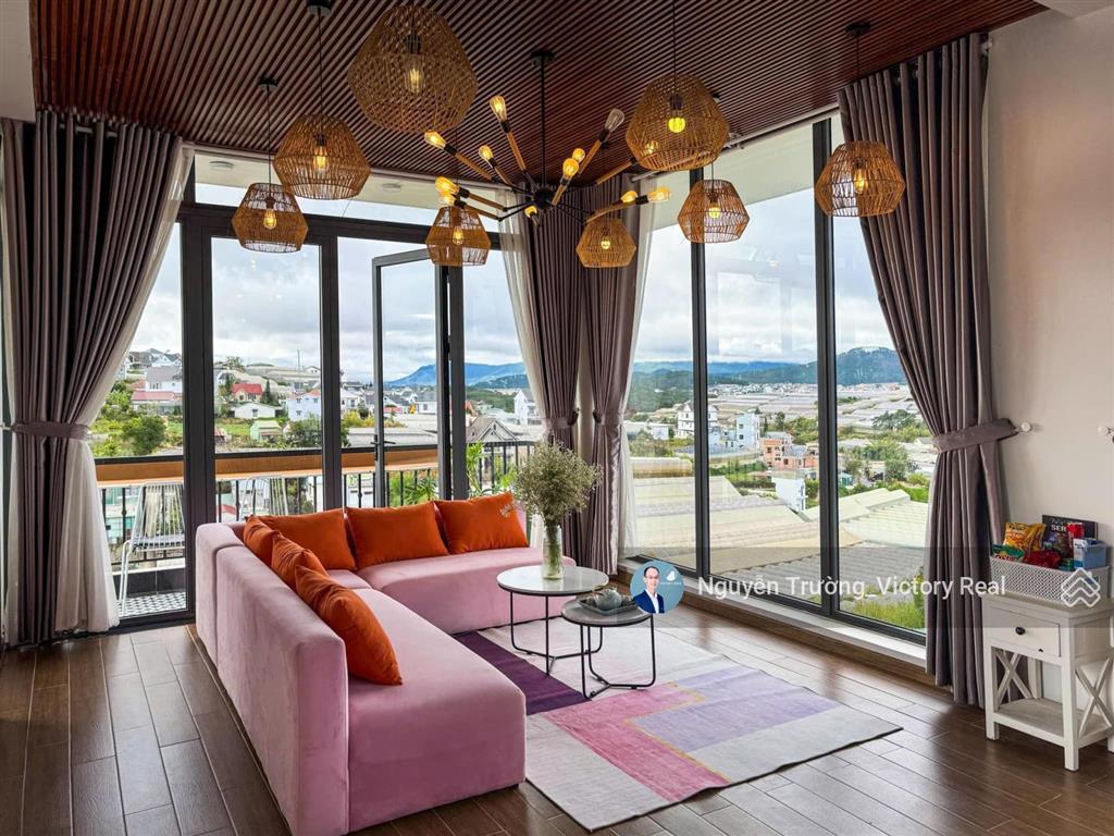 Villa đà lạt 205m² sàn 396m² hoàn công chỉ 11 tỷ, view toàn thành phố