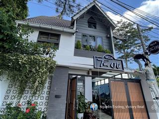 Villa góc 2 mặt tiền hẻm ô tô phạm hồng thái, p10, tp. đà lạt chỉ 10.2 tỷ, hồ xuân hương 350 mét