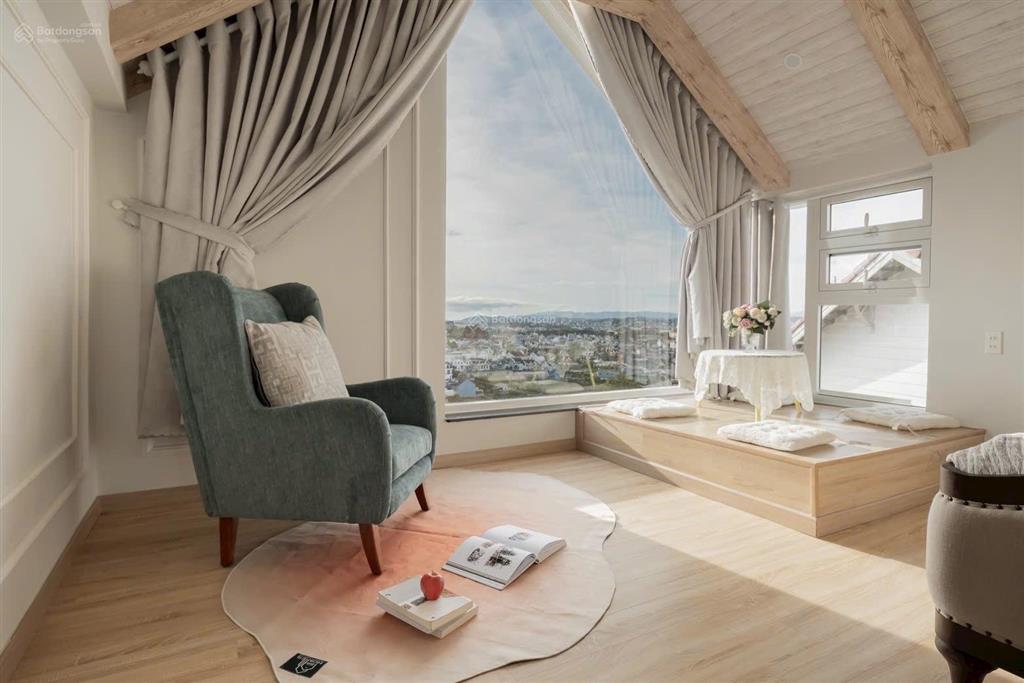 Villa châu âu mới xây có hồ bơi riêng view thành phố đẹp mê ly | nam hồ đà lạt