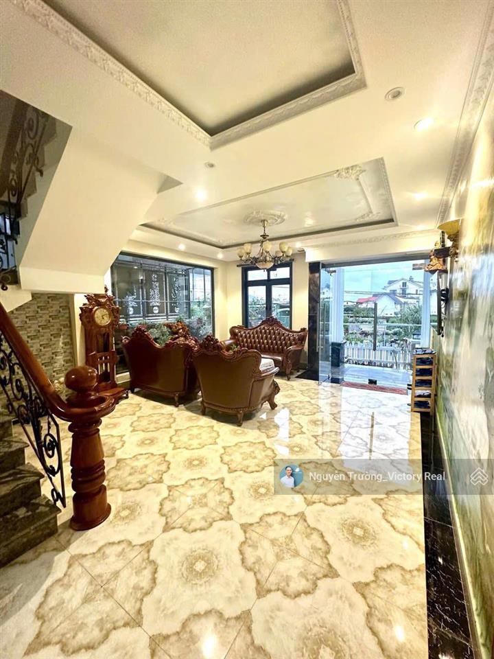 Biệt thự nhà hẻm xe hơi, đường ngô tất tố, p. 8, đà lạt 220m2, ngang 11.5m, dài 19 mét