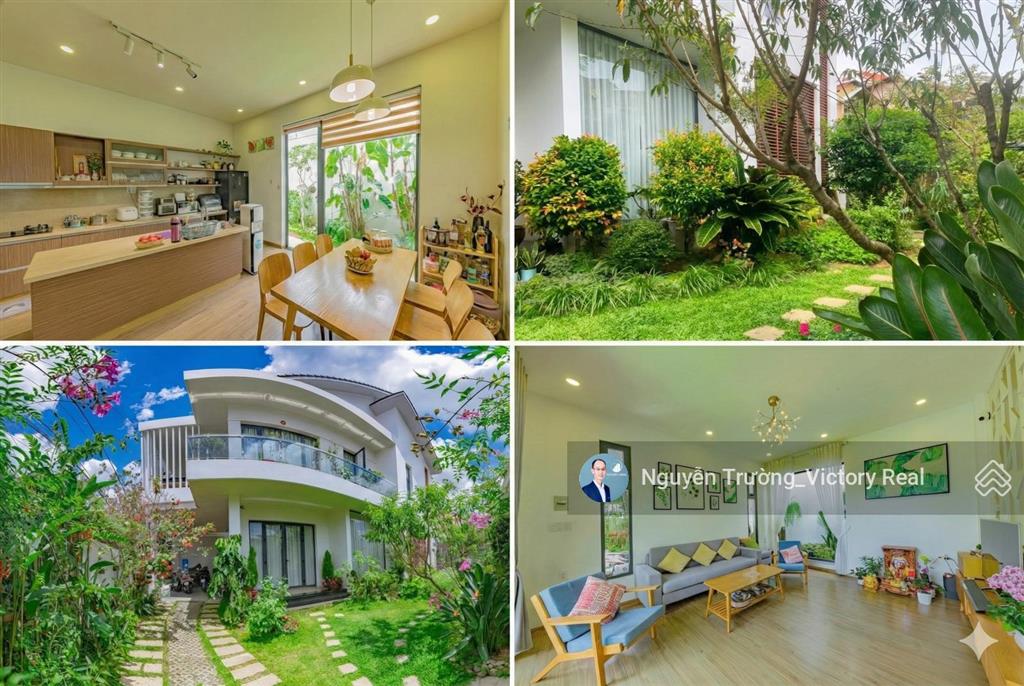Bán villa 2 mt sân vườn ngay chợ đà lạt, hồ xuân hương, 4pn ngang 15m, giá chỉ 15.9 tỷ