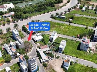Lô góc 2 mặt tiền đẹp nhất kdc. giáp với centan, gần đường vành đai 3, đường 9m thông giá 4ty5
