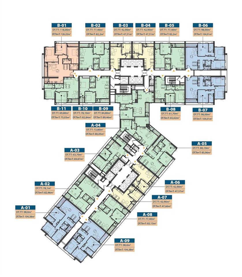 Chính chủ cần bán 3n góc 98m tầng trung giá 9,8 ty ban công đông namđông bắc kepler