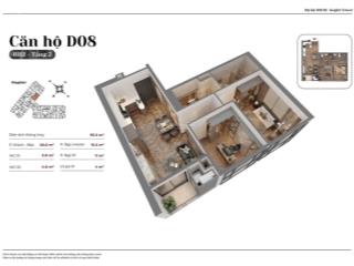 Bán căn 2n 65m2, 6,5 tỷ kepler land, mỗ lao, hà đông, hà nội