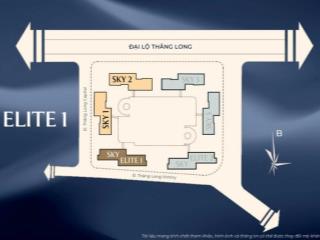 Bán ch 1pn, 1wc tại imperia sky park, 3,4 tỷ, 43m2, view đẹp