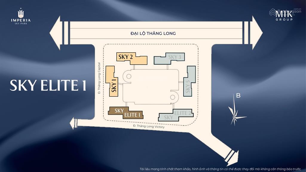 Imperia sky park  7 tầng để xe nổi | căn hộ 2pn | giá tốt thị trường