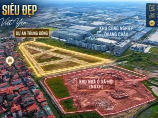 Bán đất nền dự án trung đồng cennexus việt yên