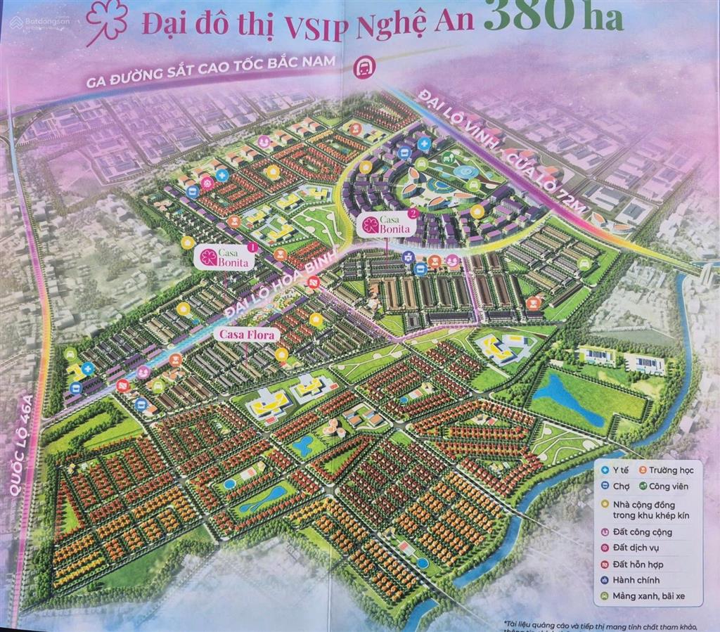 Đầu tư dự án vsip nghệ an flora, bonita 2026