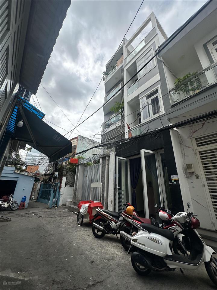 Nhà ngay mặt tiền đường dương bá trạc quận 8  4 tầng  45m2 nhà đẹp ở ngay  vị trí hiếm có