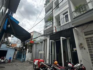 Nhà ngay mặt tiền đường dương bá trạc quận 8  4 tầng  45m2 nhà đẹp ở ngay  vị trí hiếm có