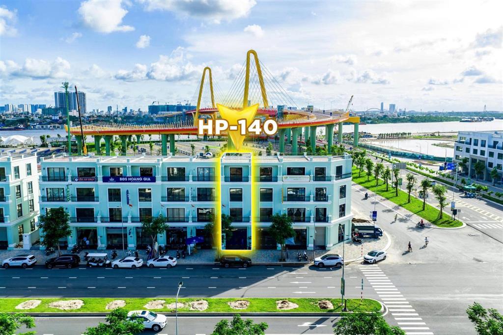 Bán căn shophouse hp140 đẹp nhất dự án, đối diện vincom, vinschool (có hợp đồng thuê lâu dài)