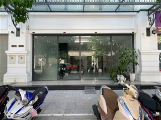 Cho thuê mặt bằng tầng 1  hd60, vinhomes marina, 120m2