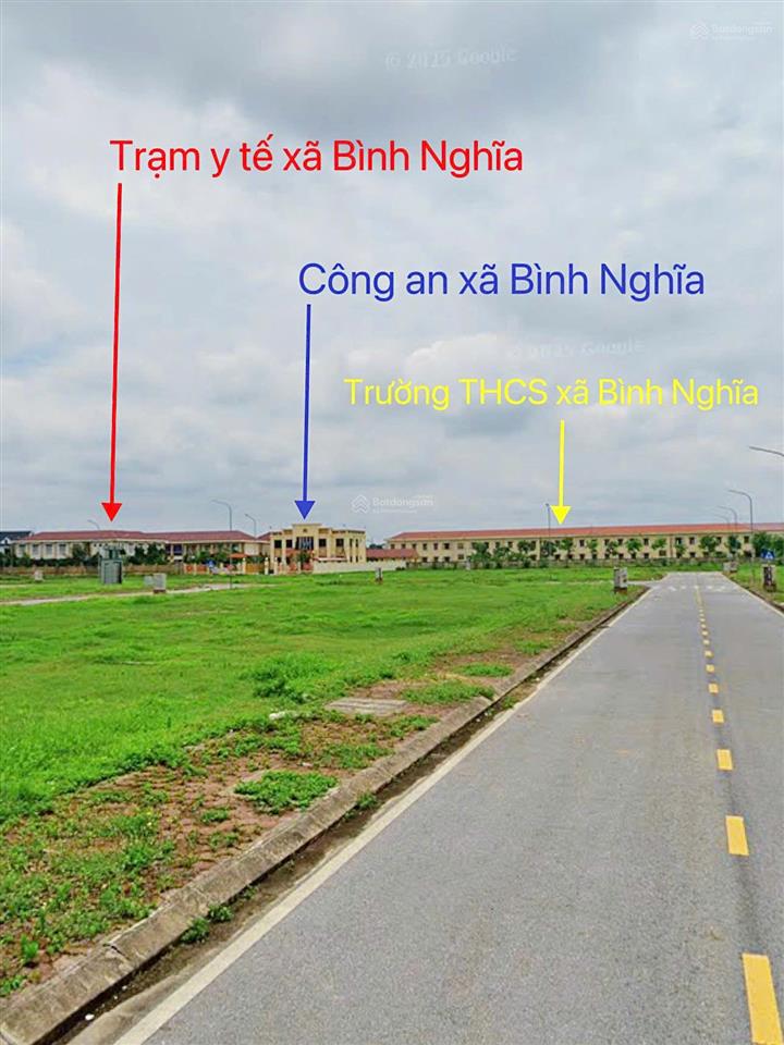 Chính chủ cần bán nhanh lô đất tại khu đấu giá bình nghĩa, ngay trung tâm hành chính xã bình nghĩa