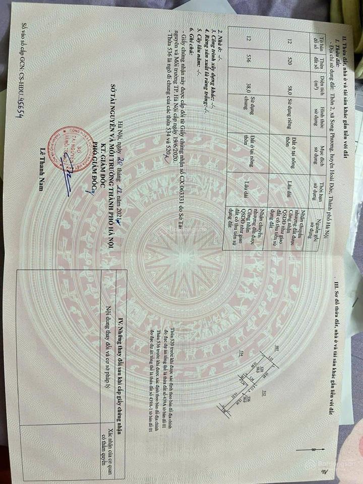 Chính chủ bán nhà 3 tầng kiên cố 58m2 song phương hoài đức full nội thất