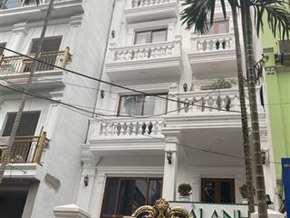 Cho thuê nhà nhà vườn tổng cục 5 tân triều, dt 100m x6 tầng. mt 5m. thang máy, giá 35tr.có tl