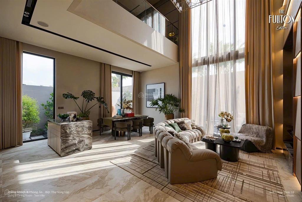 Bán bt song lập fullton capital 180m², giá 168tr/m², ưu đãi booking 600tr, hỗ trợ 70%/24 tháng