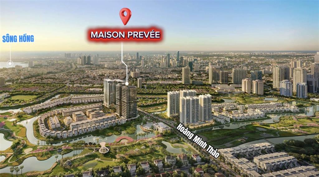 Maison privée ciputra duplex 350m² private, view sông hồng, công viên 65ha, capitalland, 87 tỷ