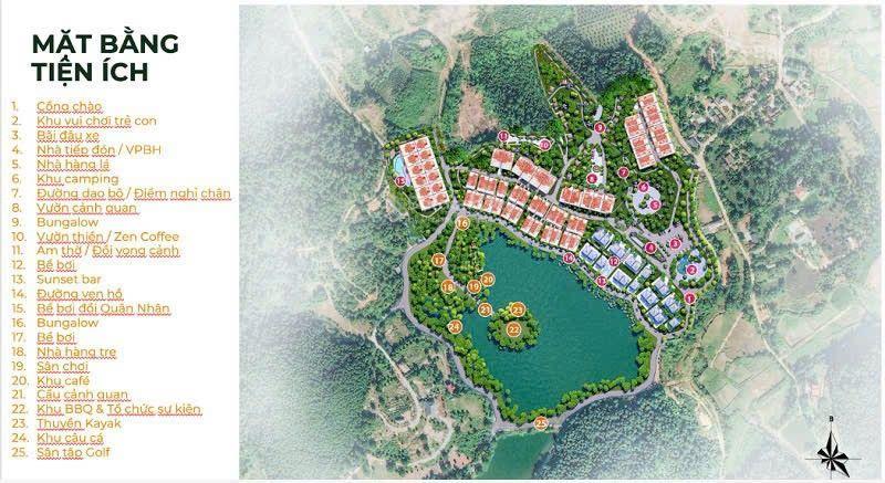 Bán đất nền dự án bản xôi village, 14 triệu / m2, 375m2, view đẹp