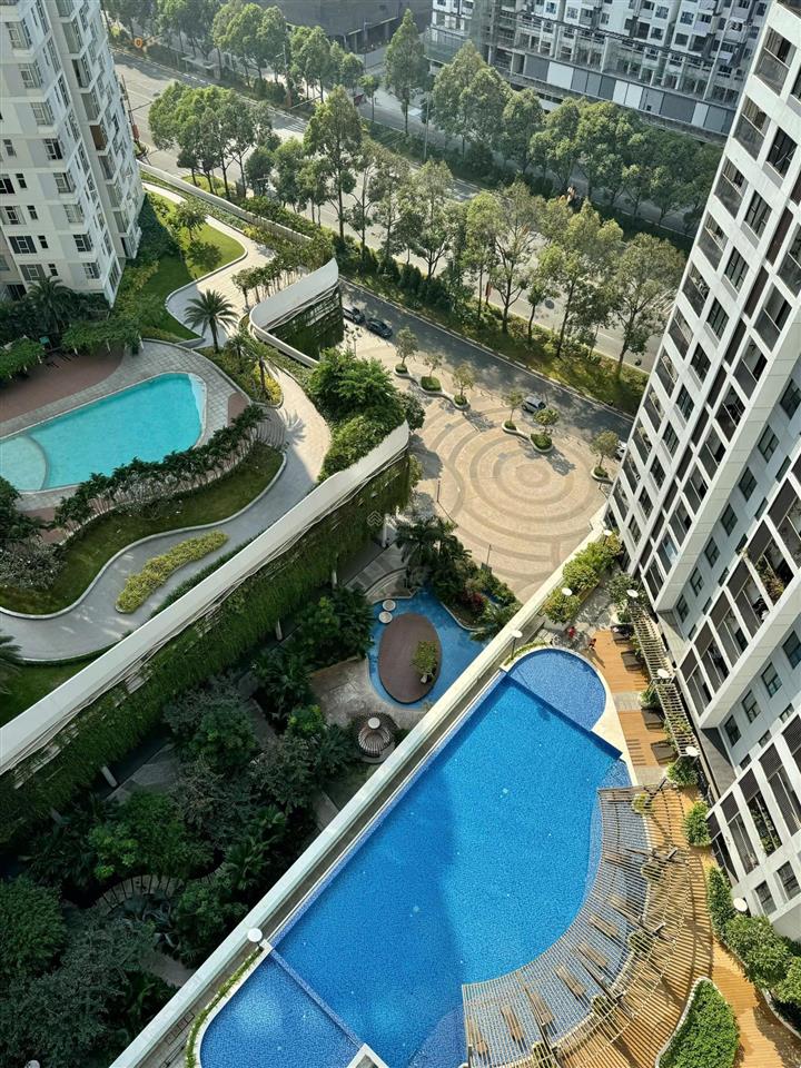 Cho thuê căn hộ sora gardens 2 86m², 2pn, 2wc view hồ bơi tầng cao  tp mới bình dương