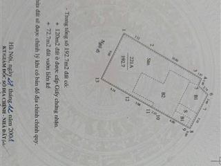 Bán gấp nhà riêng 193m2 tại Kim Ngưu, 124 triệu / m2, 4PN, 2WC, 2 tầng