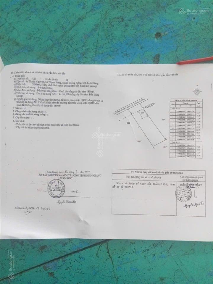 Bán đất tại ấp thạnh nguyên, 5,5 tỷ, 11000m2, pháp lý đầy đủ, chính chủ uy tín