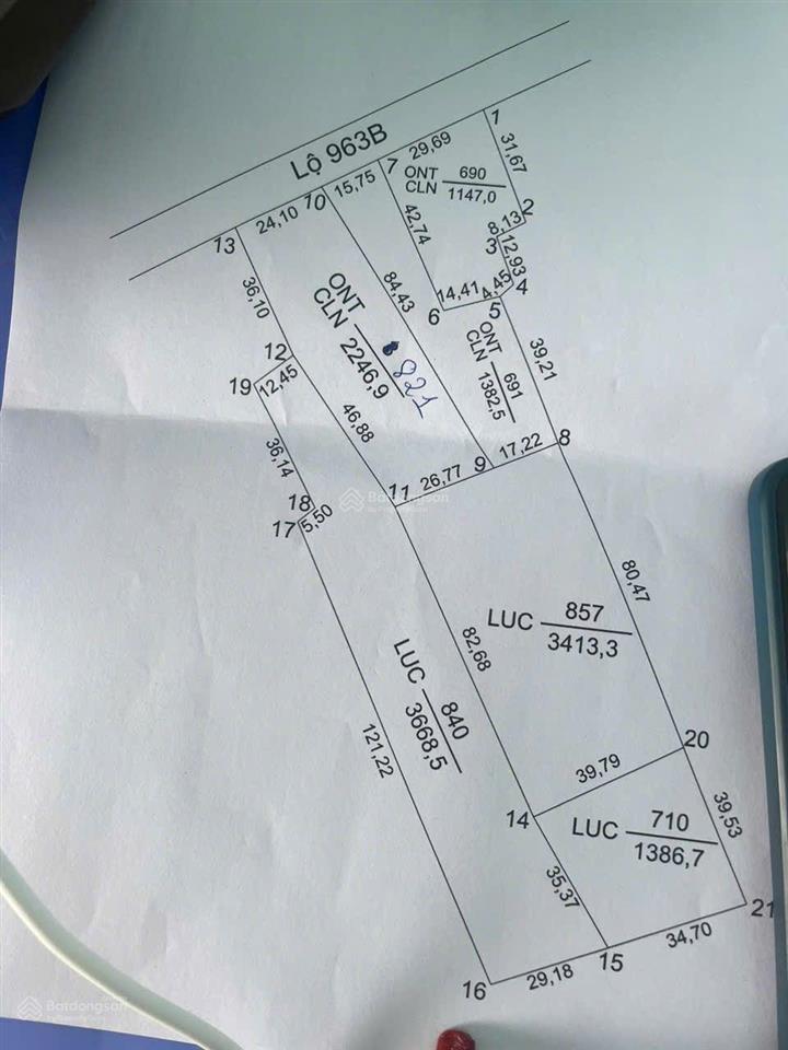 Bán đất tại ấp thạnh nguyên, 5,5 tỷ, 11000m2, pháp lý đầy đủ, chính chủ uy tín