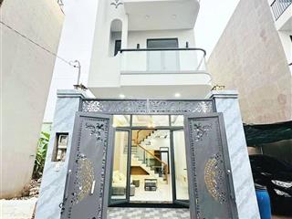 60m2, trệt, 2 lầu, 4 p.ngủ, 3wc. hẻm xe hơi lò lu, trường thạnh, quận 9.