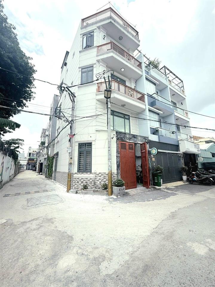 Căn góc 53m2, trệt, lửng, 2 lầu, sân thượng. hẻm xe hơi cây keo, tam phú, thủ đức.