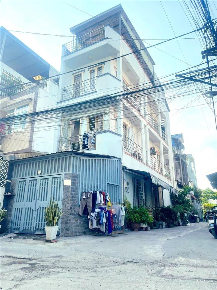 Ngay ga metro tương lai. căn góc 62m2, 4 tầng, 2 mặt hẻm ô tô tránh hiệp bình chánh, thủ đức.
