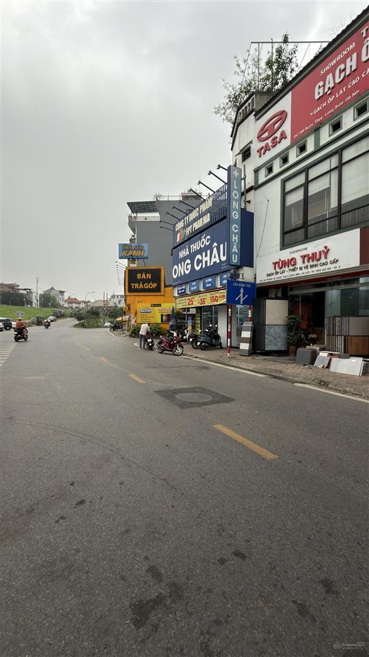 Bán đất mặt phố ngọc thuỵ 130m2, lô góc vỉa hè kinh doanh đỉnh