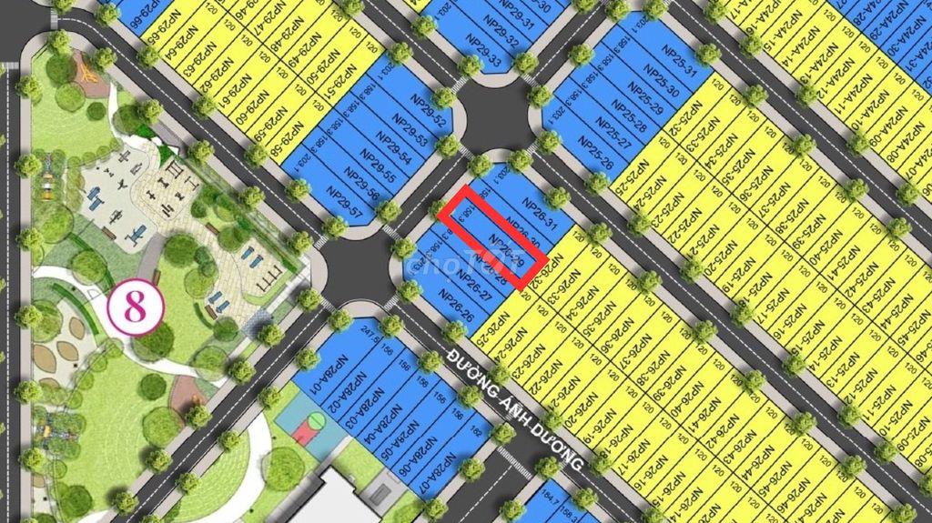 bán căn np26-29 vsip nghệ an – 158m², sàn ~297m², đường 12m